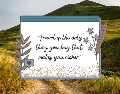 Devon Alexis - Travel is the only thing you buy that makes you richer