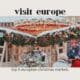 where are the best christmas markets in europe